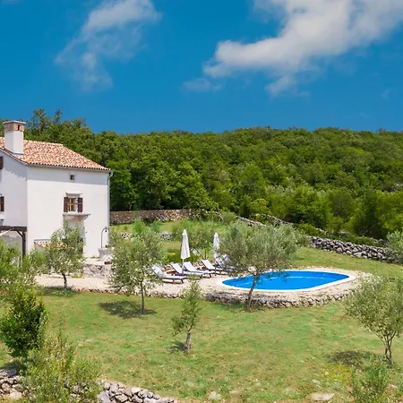 Rustic House Harmonie With Private Pool And Large Garden - Kapovci, Island Krk * Brusići