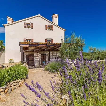 Rustic House Harmonie With Private Pool And Large Garden - Kapovci, Island Krk 別荘 Brusići