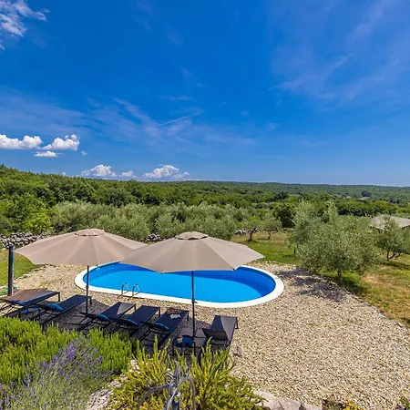 Rustic House Harmonie With Private Pool And Large Garden - Kapovci, Island Krk Case de vacanță Brusici
