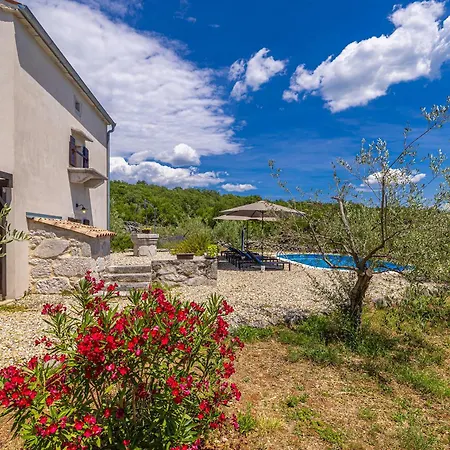 Feriehus Rustic House Harmonie With Private Pool And Large Garden - Kapovci, Island Krk Brusici