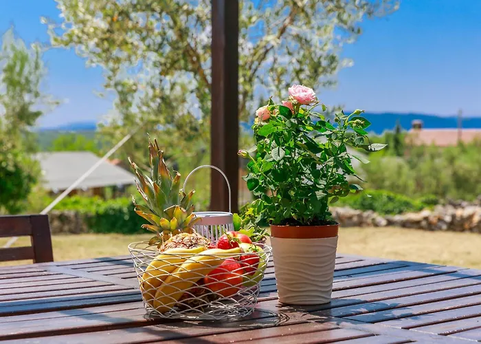 Holiday home Rustic Holiday House Harmonie With Private Pool And Large Garden - Kapovci, Island Krk