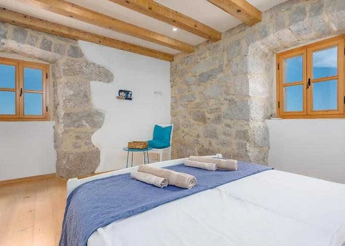 Rustic Holiday House Harmonie With Private Pool And Large Garden - Kapovci, Island Krk Holiday home