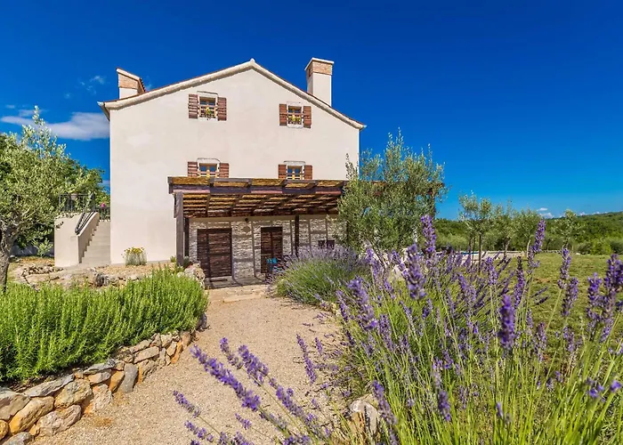 Rustic Holiday House Harmonie With Private Pool And Large Garden - Kapovci, Island Krk Holiday home Brusici